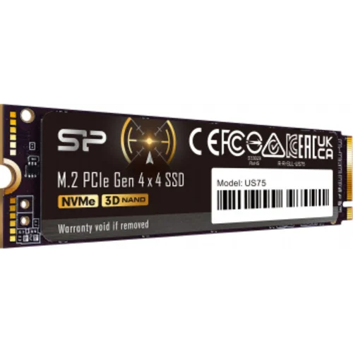 Накопитель SSD Silicon Power PCIe 4.0 x4 2TB SP02KGBP44US7505 US75 M.2 2280