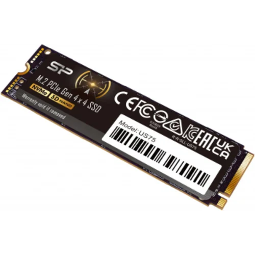 Накопитель SSD Silicon Power PCIe 4.0 x4 2TB SP02KGBP44US7505 US75 M.2 2280