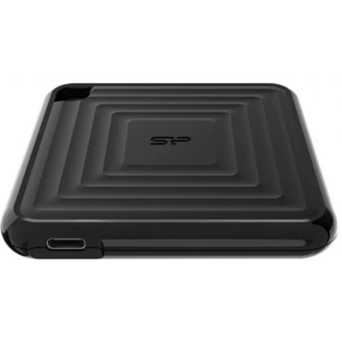 Накопитель SSD Silicon Power USB-C 256Gb SP256GBPSDPC60CK PC60 1.8" черный