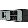 Источник бесперебойного питания Systeme Electric Smart-Save Online SRV 1000 ВА, конвертируемый форм-фактор 2U, 230 В, 6 розеток IEC C13, SmartSlot