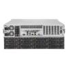 Платформа Supermicro 4U SSG-5049P-E1CTR36L, Один процессор Intel Xeon Scalabl, Intel C622, DDR4, 36x3.5"HDD, 2x2,5"HDD, SAS3 via LSI 3008, 2x10GBase-T