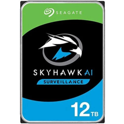 Жесткий диск Seagate SATA-III 12Tb ST12000VE001 SkyHawkAI (7200rpm) 256Mb 3.5"