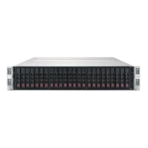 Платформа Supermicro 2U SYS-2029TP-HC0R, до 8 процессоров Intel Xeon Scalable, DDR4, 24x2.5" HDD, 8x10GBase-T