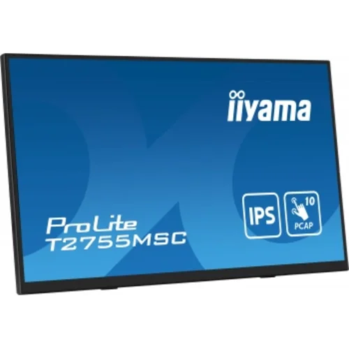 Монитор Iiyama 27" ProLite T2755MSC-B1 черный IPS LED 16:9 HDMI M/M матовая 400cd 178гр/178гр 1920x1