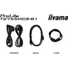 Монитор Iiyama 27" ProLite T2755MSC-B1 черный IPS LED 16:9 HDMI M/M матовая 400cd 178гр/178гр 1920x1