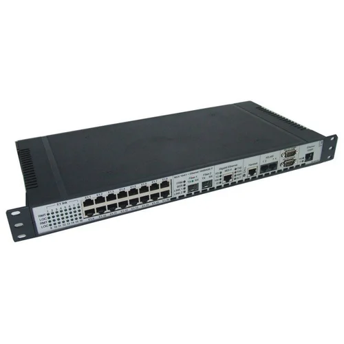 Мультиплексор модульный оптический 4x E1 + Gigabit Ethernet 1000BASE-T + 4x RS-485