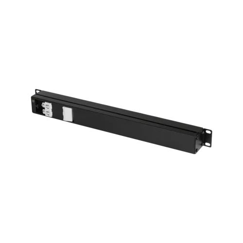 Блок электрических розеток TLK, 19" на 7 гнезд, с автоматом 2P 25A