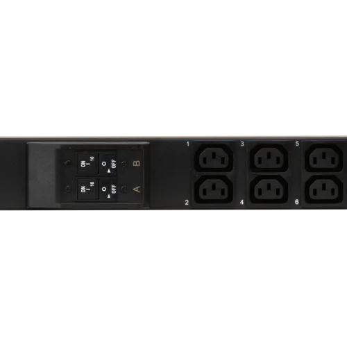 Блок розеток с функцией измерения серия PRO, 36xC13, 6xC19, вход IEC60309 32A (2P+PE)