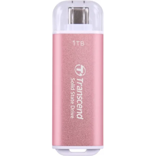 Накопитель SSD Transcend USB-C 1TB TS1TESD300P ESD300 розовый