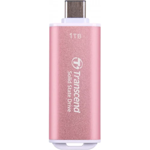 Накопитель SSD Transcend USB-C 1TB TS1TESD300P ESD300 розовый