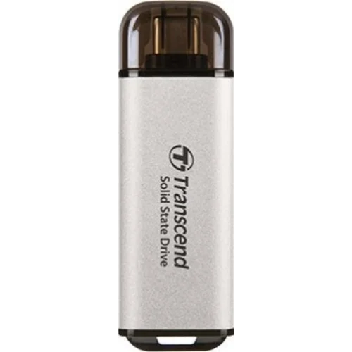 Накопитель SSD Transcend USB-C 1TB TS1TESD300S ESD300 серебристый