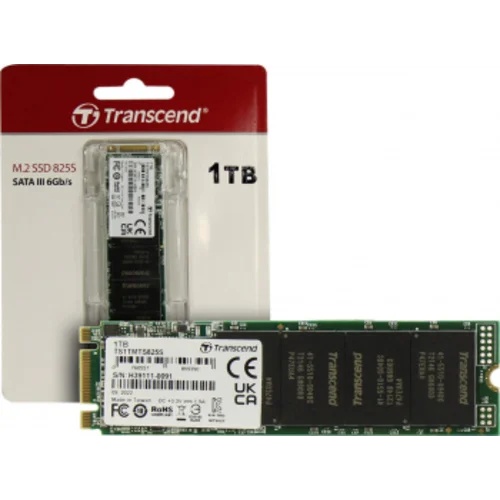 Накопитель SSD Transcend SATA-III 1TB TS1TMTS825S 825S M.2 2280 0.3 DWPD
