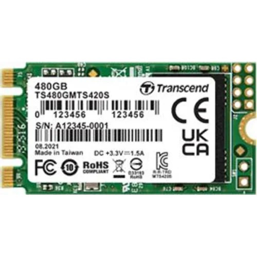 Накопитель SSD Transcend SATA-III 480GB TS480GMTS420S M.2 2242
