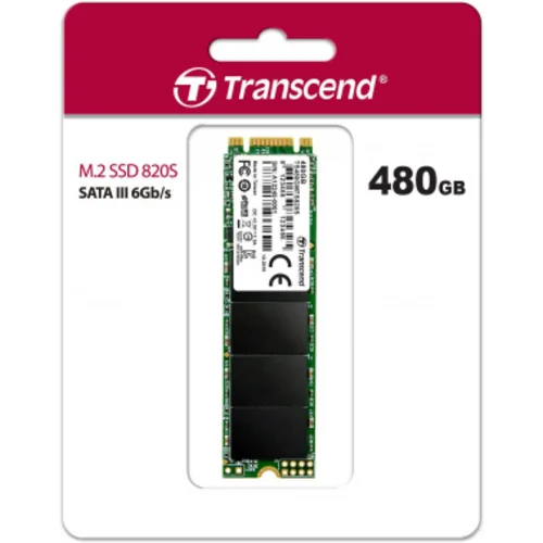 Накопитель SSD Transcend SATA-III 480GB TS480GMTS820S M.2 2280