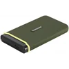 Накопитель SSD Transcend USB-C 500Gb TS500GESD380C темно-зеленый