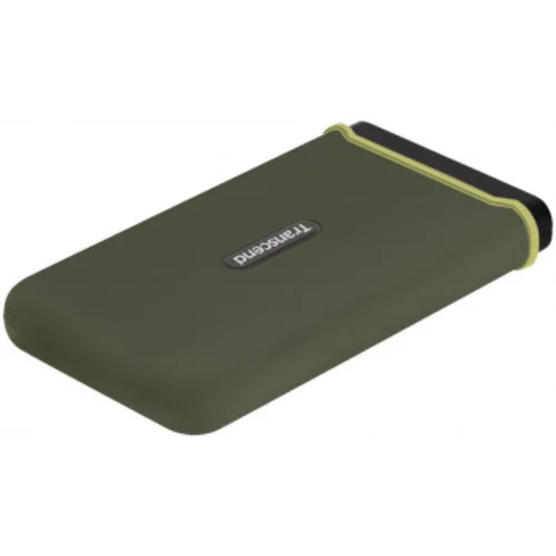 Накопитель SSD Transcend USB-C 500Gb TS500GESD380C темно-зеленый