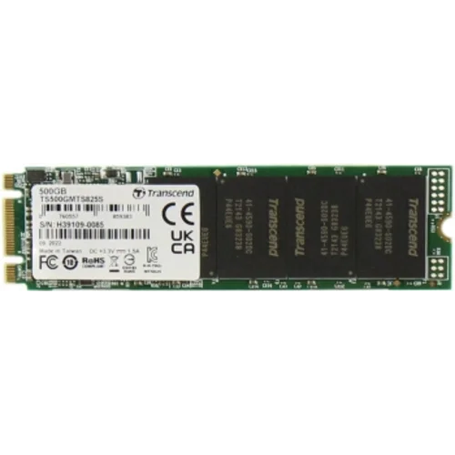 Накопитель SSD Transcend SATA-III 500GB TS500GMTS825S 825S M.2 2280 0.3 DWPD