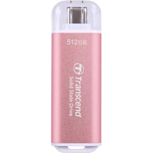 Накопитель SSD Transcend USB-C 512GB TS512GESD300P ESD300 розовый