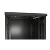 Шкаф напольный 19-дюймовый, 42U, 2055x600х800 мм (ВхШхГ), передняя и задняя распашные перфорированные двери (75%), ручка с замком