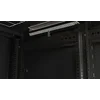 Шкаф напольный 19-дюймовый, 42U, 2055x600х800 мм (ВхШхГ), передняя и задняя распашные перфорированные двери (75%), ручка с замком