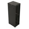 Шкаф напольный 19-дюймовый, 42U, 2055x800х1000 мм (ВхШхГ), передняя и задняя распашные перфорированные двери, 2 вертикальных кабельных организаторf