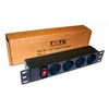 Блок распределения питания Lanmaster TWT-PDU10-10A4P гор.размещ. 4xSchuko 10A