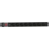Блок распределения питания Lanmaster TWT-PDU19-10A8P-1.8 гор.размещ. 8xSchuko базовые 10A Schuko 1.8