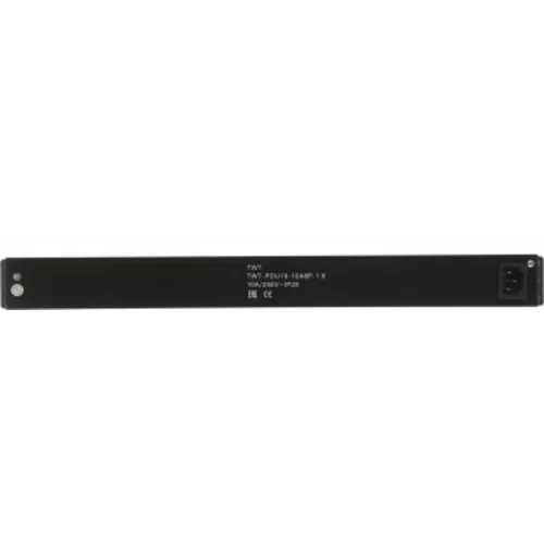 Блок распределения питания Lanmaster TWT-PDU19-10A8P-1.8 гор.размещ. 8xSchuko базовые 10A Schuko 1.8