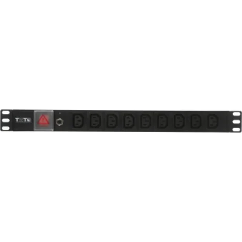 Блок распределения питания Lanmaster TWT-PDU19-10A9C3 гор.размещ. 9xC13 базовые 10A без вилки
