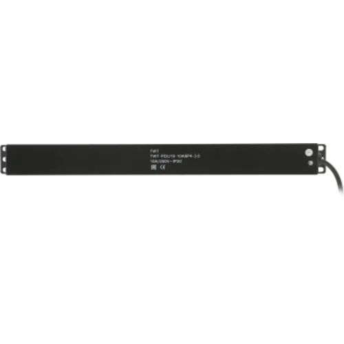 Блок распределения питания Lanmaster TWT-PDU19-10A9P4-3.0 гор.размещ. 9xSchuko базовые 10A C14 3м