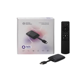 Приставка телевизионная HDMI-Dongle 4K IPTV Vermax UHD400Y2G Yandex