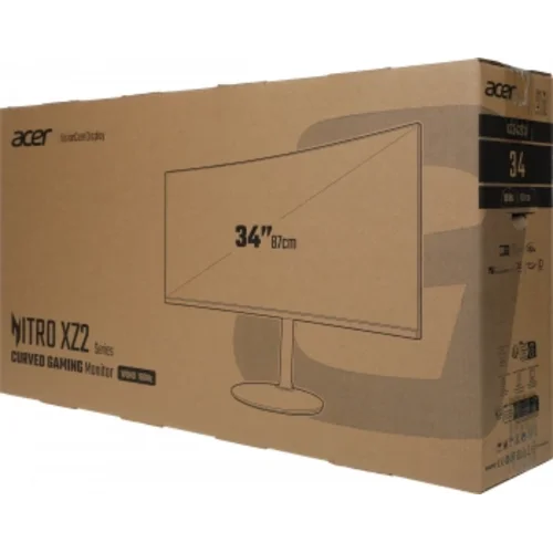Монитор Acer 34" Nitro XZ342CUS3bmiipphx черный VA LED 1ms 21:9 HDMI M/M матовая HAS Piv 400cd 178гр