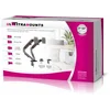 Кронштейн для мониторов Ultramounts UM735WD серый/коричневый 17"-27" макс.7кг крепление к столешнице