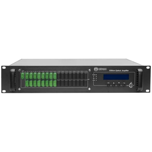 Оптический усилитель VERMAX для сетей КТВ, 16*21dBm