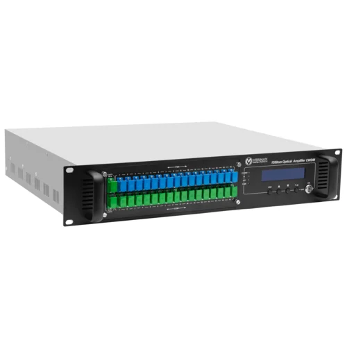 Оптический усилитель VERMAX для сетей КТВ, 2 входа, 32*16dBm выхода, WDM фильтр PON