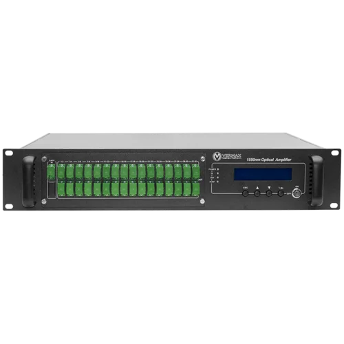 Оптический усилитель VERMAX для сетей КТВ, 32*21dBm