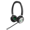 WH62 Dual UC Дуо, Беспроводная, HD звук, 160м DECT, Шумоподав, USB-хаб