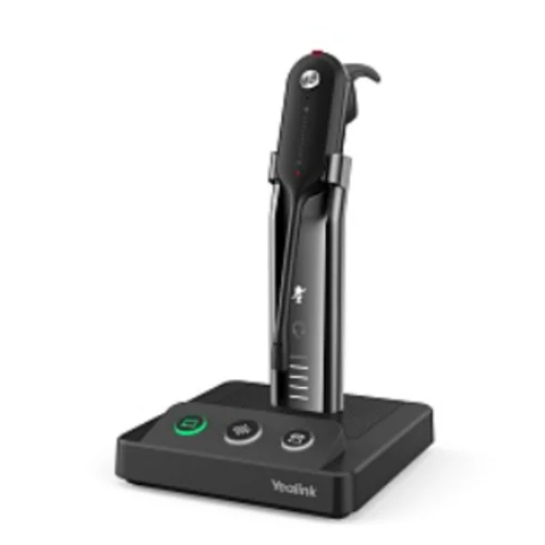 WH63 UC, Наушная, Беспроводная, HD звук, 160м DECT, Шумоподав, USB-хаб