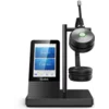 WH66 Dual UC Дуо, Беспроводная, HD звук, 160м DECT, Шумоподав, Дисплей 4'', USB-хаб, Bluetooth