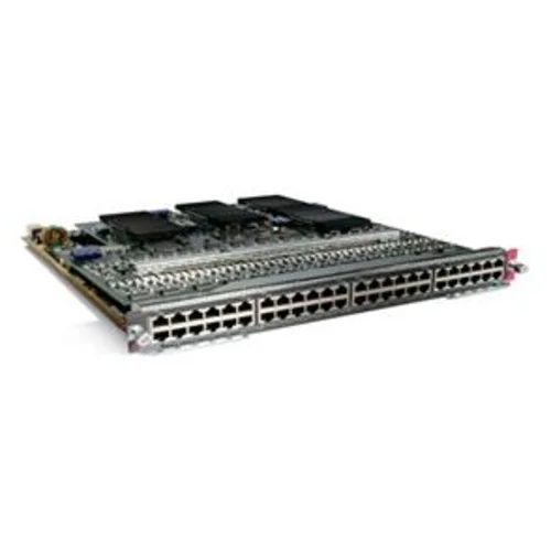 Модуль Cisco Catalyst WS-X6148-45AF (замятие блока разъемов RJ-45)