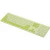 Клавиатура + мышь Acer OCC205 клав:зеленый/желтый мышь:зеленый/желтый USB беспроводная slim