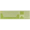 Клавиатура + мышь Acer OCC205 клав:зеленый/желтый мышь:зеленый/желтый USB беспроводная slim