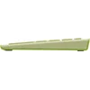 Клавиатура + мышь Acer OCC205 клав:зеленый/желтый мышь:зеленый/желтый USB беспроводная slim