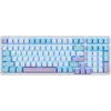 Клавиатура Acer OKW304 механическая белый USB Multimedia for gamer LED (ZL.KBDCC.01V)