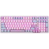 Клавиатура Acer OKW304 механическая белый USB Multimedia for gamer LED (ZL.KBDCC.01V)
