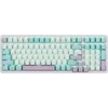 Клавиатура Acer OKW304 механическая белый USB Multimedia for gamer LED (ZL.KBDCC.01V)