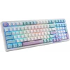 Клавиатура Acer OKW304 механическая белый USB Multimedia for gamer LED (ZL.KBDCC.01V)