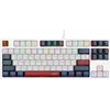 Клавиатура Acer OKW305 механическая белый USB Multimedia for gamer LED (ZL.KBDCC.01W)