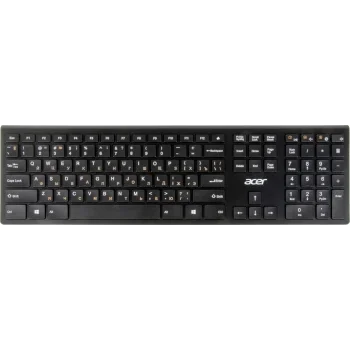 Клавиатура Acer OKR020 черный USB беспроводная slim Multimedia (ZL.KBDEE.004)