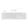 Клавиатура Acer OKW123 белый USB (ZL.KBDEE.00D)